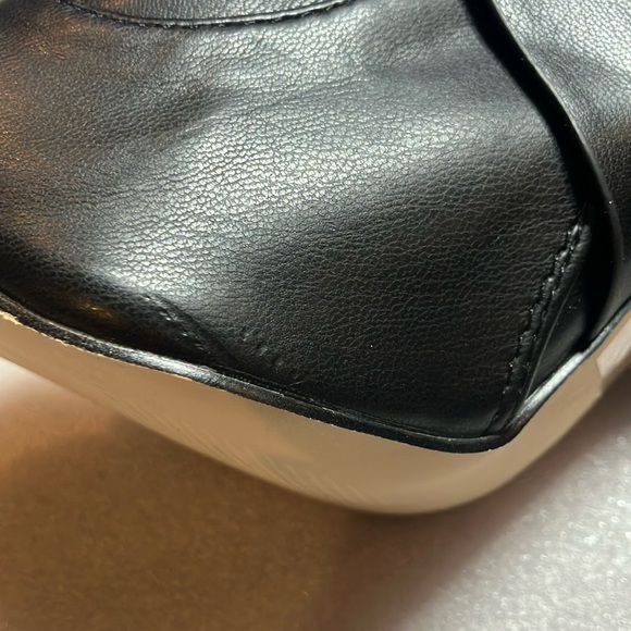 Shoedazzle Keona over the knee open toe peep toe boots. Unworn. - Picture 7 of 8